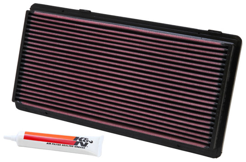 K&N 96-01 compatible with Jeep Cherokee 2.5L/4.0L Drop In Air Filter 33-2122