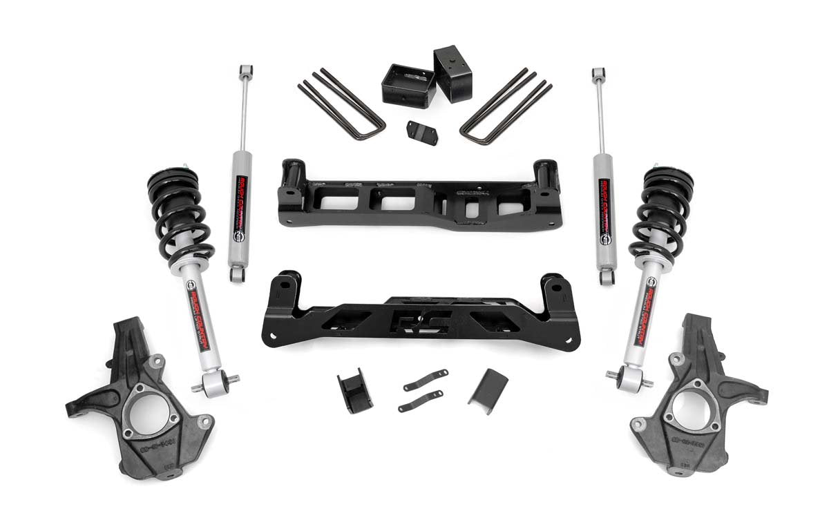Rough Country 5 Inch Lift Kit N3 Struts Fits Chevy/GMC 1500 (07-13) 26131