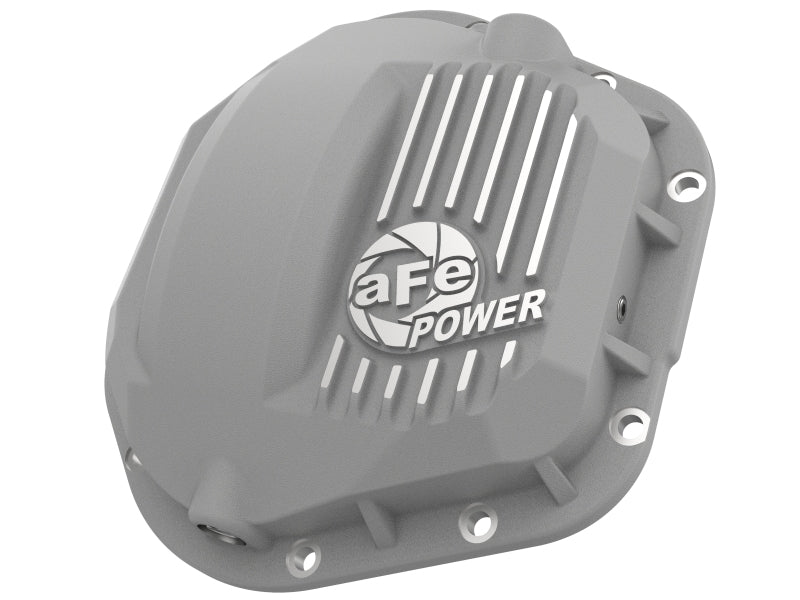 aFe Street Series Dana 60 Front Differential Cover Raw w/ Machined Fins 17-20 Ford Trucks (Dana 60) 46-71100A