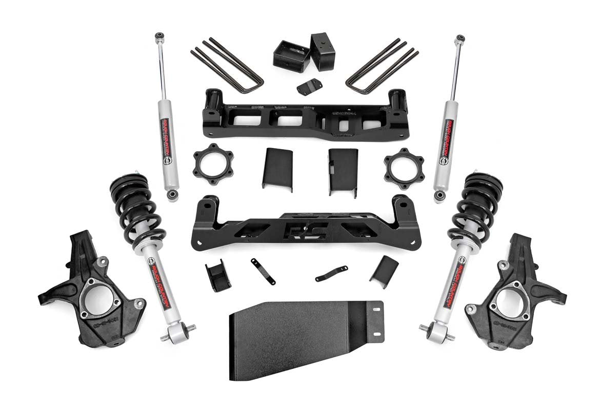 Rough Country 5 Inch Lift Kit N3 Strut Fits Chevy/GMC 1500 (07-13) 26231