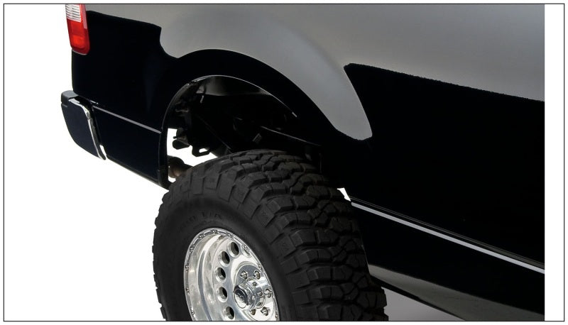 Bushwacker 04-08 Ford F-150 Styleside Extend-A-Fender Style Flares 2pc 66.0/78.0/96.0in Bed Black 20052-02