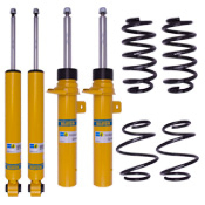 Bilstein B12 (Pro-Kit) 14-16 Mini Cooper S L4 2.0L Front and Rear Suspension Kit 46-254665