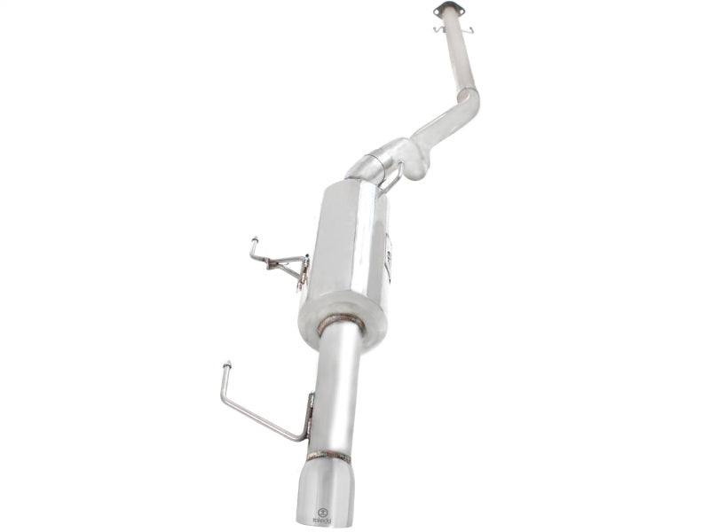 aFe Takeda Exhaust Cat-Back 304 Stainless Steel 11-14 Compatible with Nissan Juke L4 1.6L (t) Polished Tip 49-36109-P