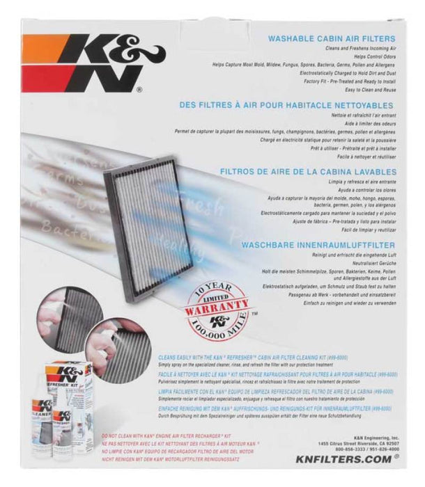 K&N Replacement Cabin Air Filter VF2052