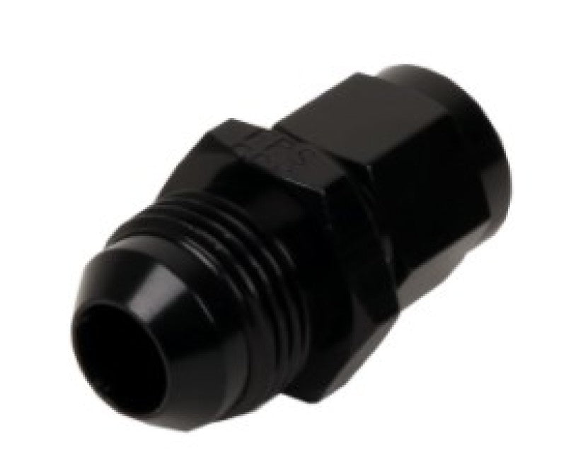 Aeromotive Fitting Female AN-06 to Male AN-08 Flare Black 15668