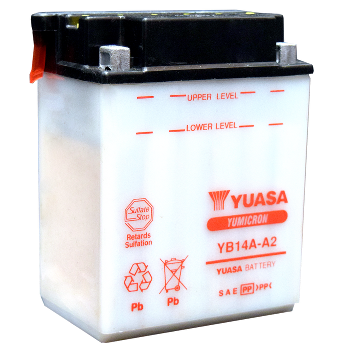 Yuasa YB14A-A2 Yumicron CX 12 Volt Battery YUAM2214AIND