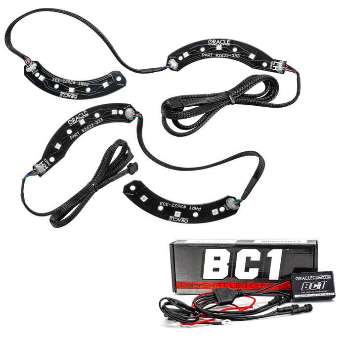 Oracle 14-15 Chevy Camaro RS Headlight DRL Upgrade Kit ColorSHIFT w/ BC1 Controller SEE WARRANTY 2622-335