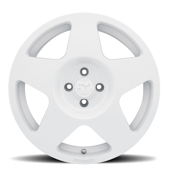 fifteen52 Tarmac 17x7.5 4x108 42mm ET 63.4mm Center Bore Rally White Wheel TARRW-77548+42