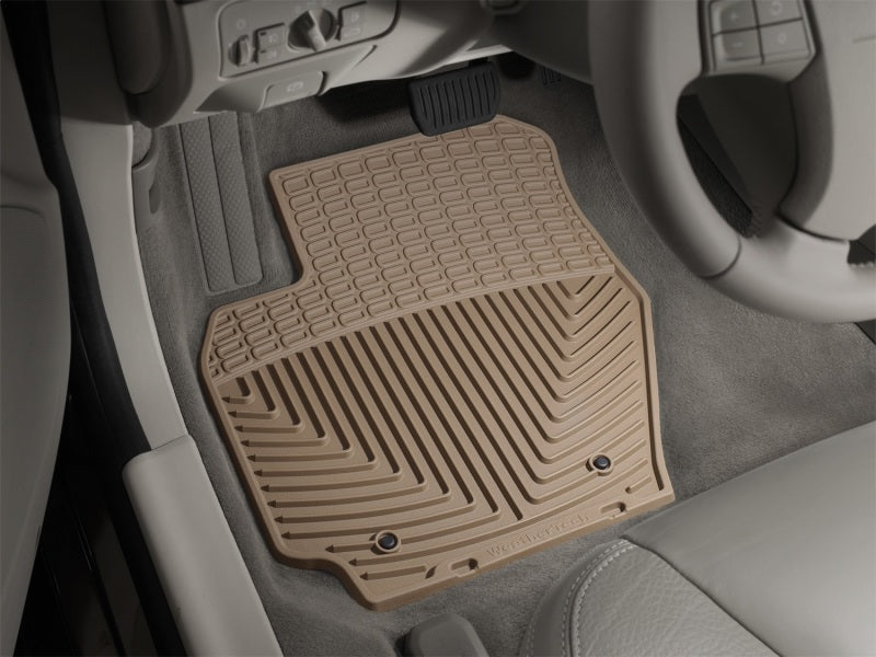 WeatherTech 07+ Volvo S80 Front Rubber Mats Tan W169TN