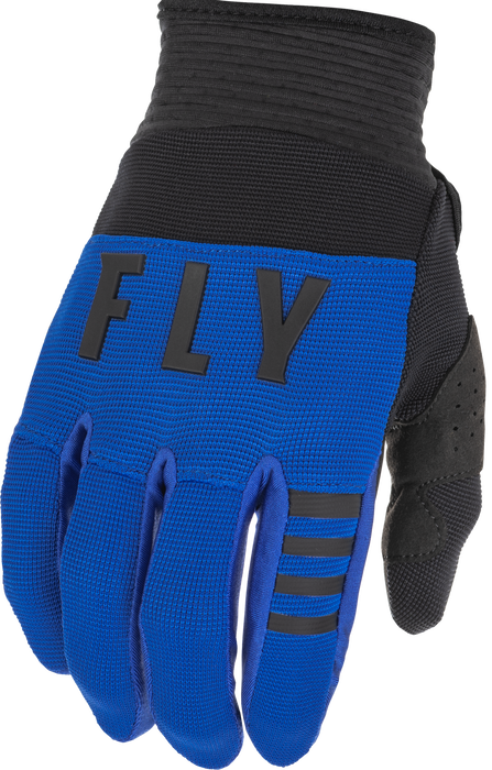 Fly Racing 2022 Youth F-16 Gloves (Blue/Black, Youth XX-Small)