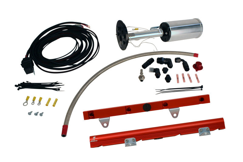 Aeromotive C6 Corvette Fuel System Eliminator/LS1 Rails/Wire Kit/Fittings 17180