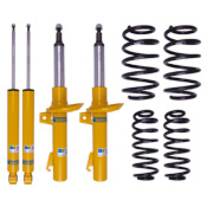 Bilstein B12 15-16 Audi A3 Quattro Premium Plus/Prestige L4 2.0L Front and Rear Suspension Kit 46-258106