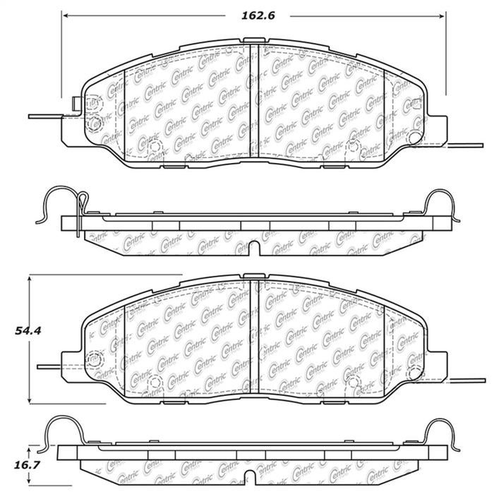 StopTech Street Touring Brake Pads 308.1463