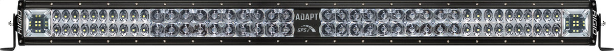 RIGID Adapt E-Series Led Light Bar 40 Inch - Has Built in GPS Guided Adapt Mode Lighting or All On x 3 Optic Zones - Scene, Driving, Spot Beams. 280413
