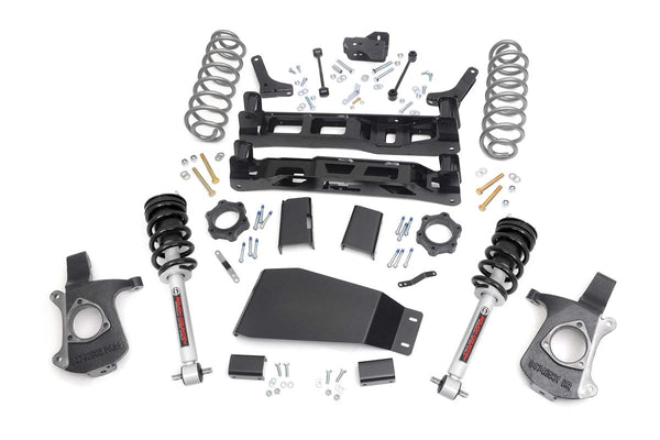 Rough Country 5 Inch Lift Kit N3 Struts Fits Chevy/GMC Suv 1500 2WD/4WD (07-14) 28101