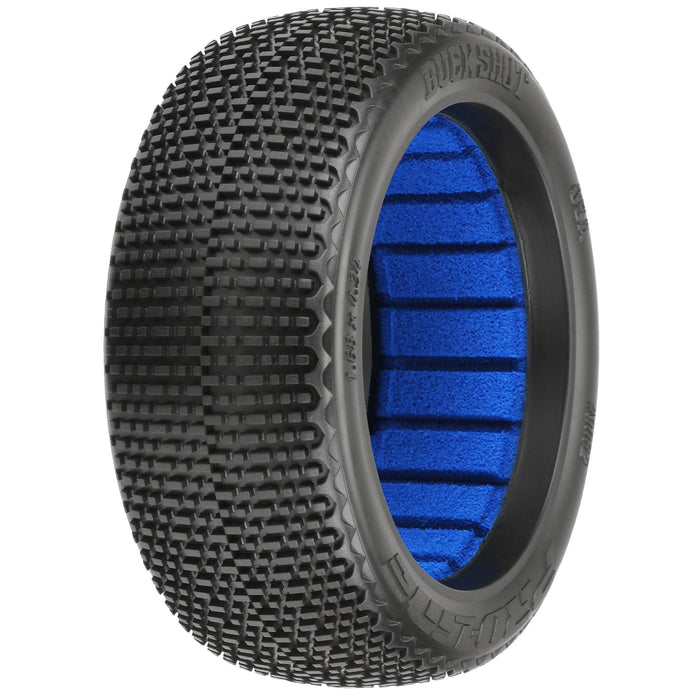 Pro-Line Racing 1/8 Buck Shot S3 Front/Rear Off-Road Buggy Tires (2), Pro9062203 PRO9062203