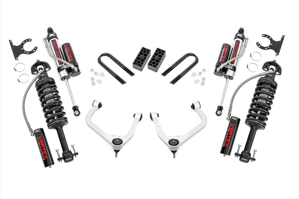 Rough Country 3.5 Inch Lift Kit Vertex Rear Mono Leaf Fits Chevy Silverado 1500 (22-23) 28250