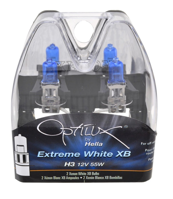 Hella H3 12V 55W Xen White XB Bulb (Pair) H71071312