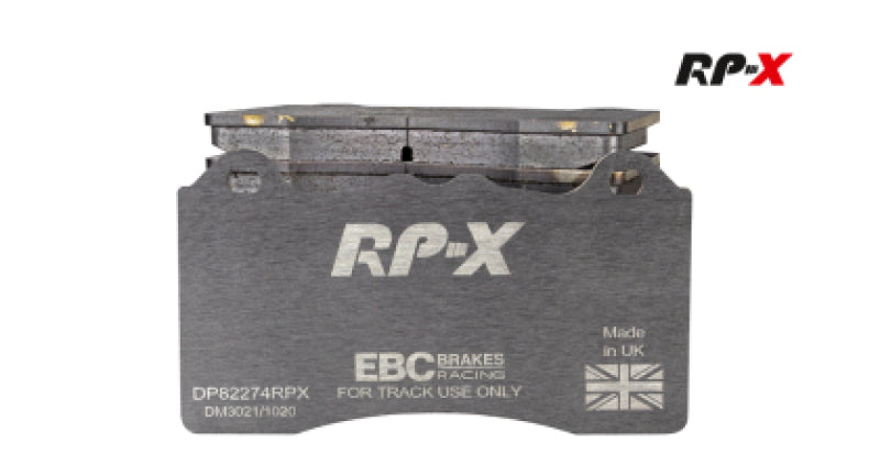 EBC Racing 2021+ BMW M3/M4 (G80/G82/G83) / 2023+ BMW M2 (G97) RP-X Rear Brake Pads DP82089RPX