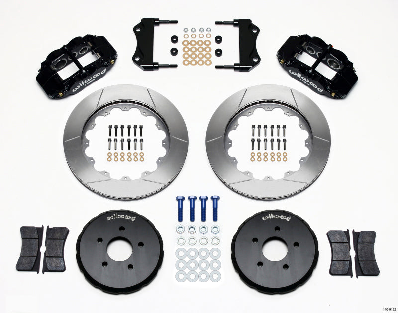 Wilwood Narrow Superlite 6R Front Hat Kit 14.00in Compatible with Nissan 350Z/Fiti G35 140-9192