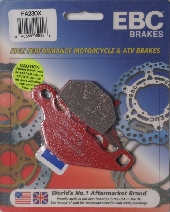 EBC Brakes FA230X Disc Brake Pad Set