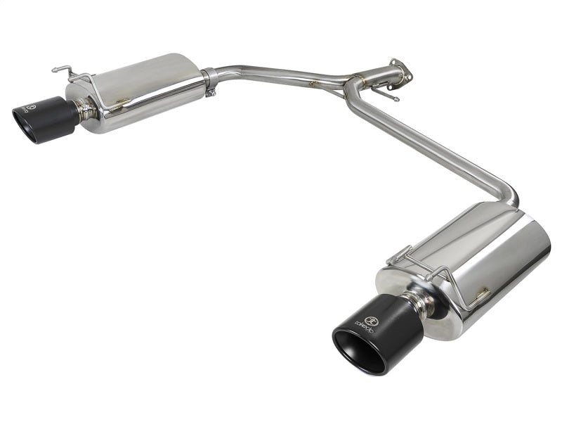 aFe Takeda 2.25-1.75in 304 SS Axle-Back Exhaust w/ Black Tips 13-17 Honda Accord Sport Sedan I4-2.4L 49-36604-B