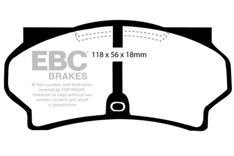 EBC 11-16 Fits BMW Z4 E89 Ultimax Front Brake Pads UD9181