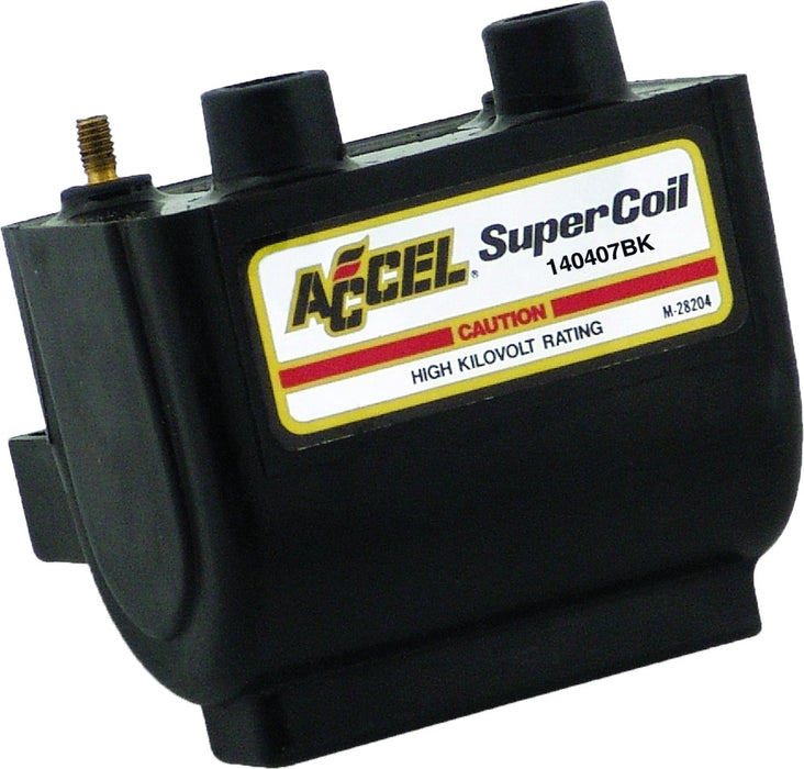 ACCEL (ACC 140407BK) Dual Fire Black Super Coil