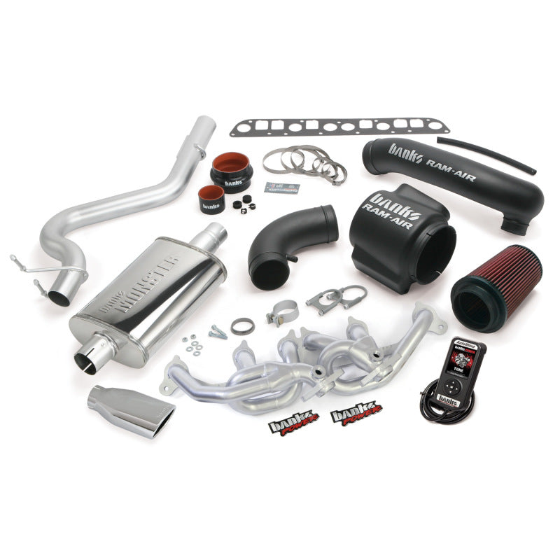 Banks Power 04-06 compatible with Jeep 4.0L Wrangler Unlimited PowerPack System 51337