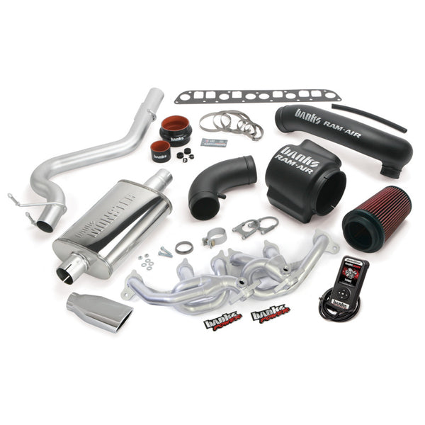 Banks Power 04-06 compatible with Jeep 4.0L Wrangler Unlimited PowerPack System 51337