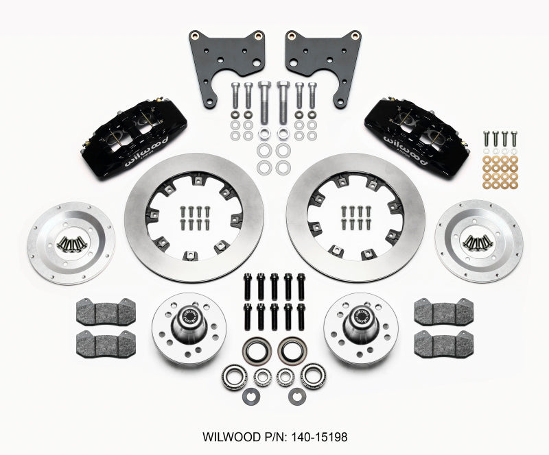 Wilwood Dynapro 6 Front Hub Kit 12.19in 65-72 CDP C Body -Drum 140-15198