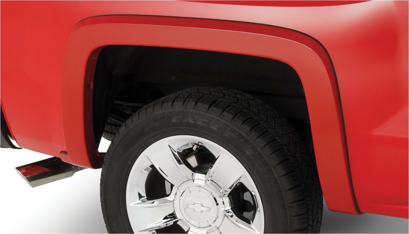 Bushwacker 15-18 Chevy Silverado 2500 HD Fleetside OE Style Flares 2pc 78.8/97.8in Bed Black 40114-02