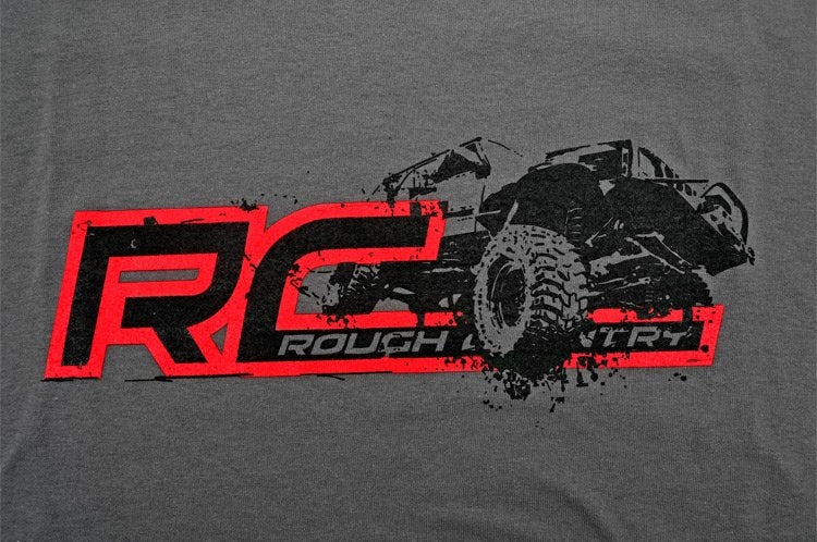 Rough Country T-Shirt Crawl Grey Size 3Xl 84065