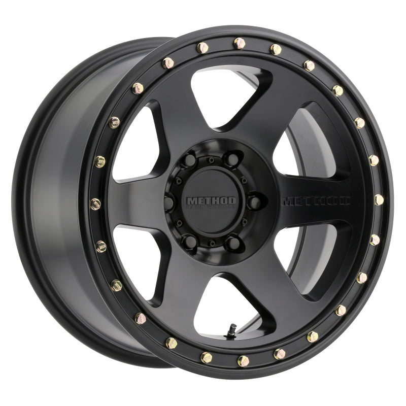 Method MR310 Con6 17x8.5 0mm Offset 6x135 87mm CB Matte Black Wheel MR31078516500
