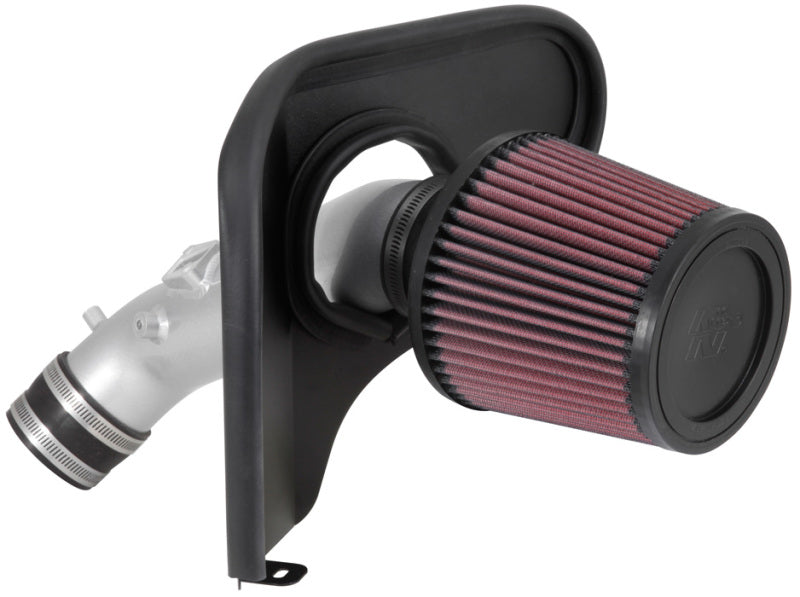 K&N 2013-14 Honda Accord 2.4L L4 69 Series Typhoon Air Intake System Silver Cold Air Intake Kit 69-1213TS