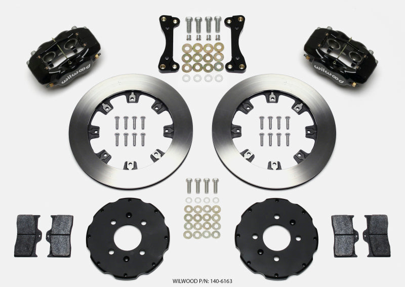 Wilwood Forged Dynalite Front Hat Kit 12.19in 94-01 Honda/Acura w/262mm Disc 140-6163