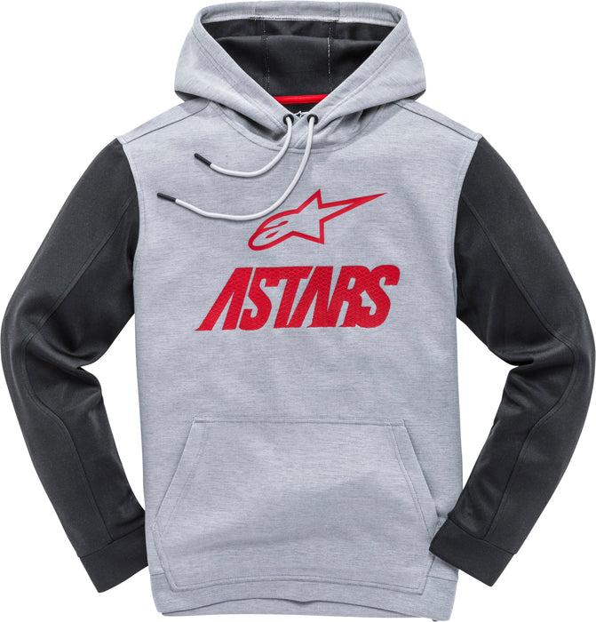 Alpinestars 1139-51100-1131-S Convergy Fleece - Grey Heather/Red (Small)