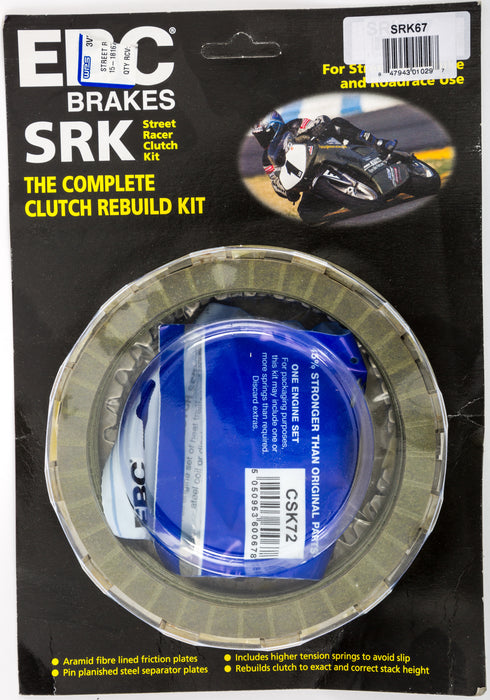 99-01 SUZUKI HAYABUSA: EBC SRK Complete Clutch Rebuild Kit