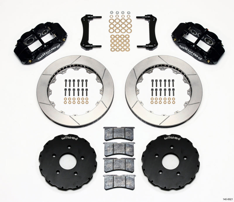 Wilwood Narrow Superlite 6R Front Hat Kit 13.06in 2005-up Corvette C6 140-8921