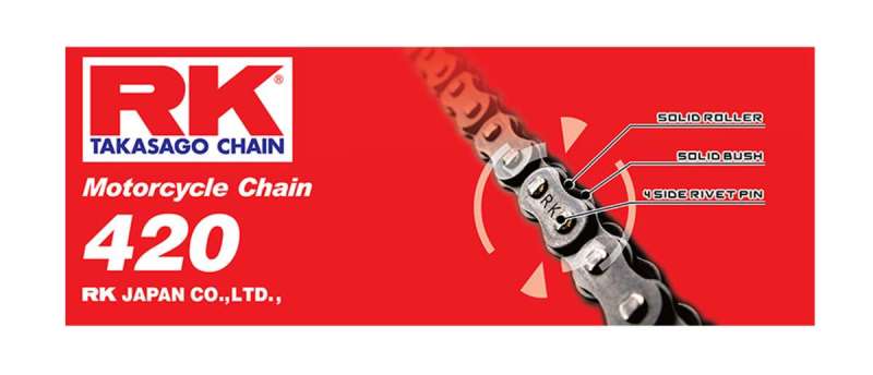 RK Chain RK-M 420-100L Natural 420-100