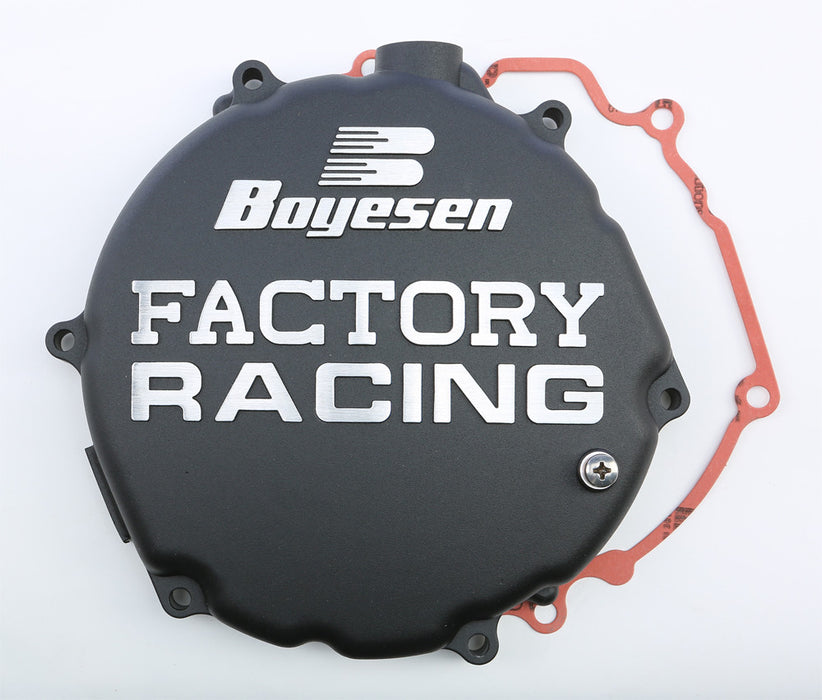 Boyesen CC-12CB Black 'Factory Racing' Clutch Cover