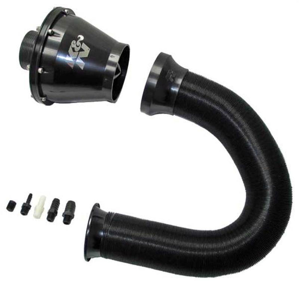 K&N Universal Apollo Black Cold Air Intake 70mm OD FLG PP RC-5052AB