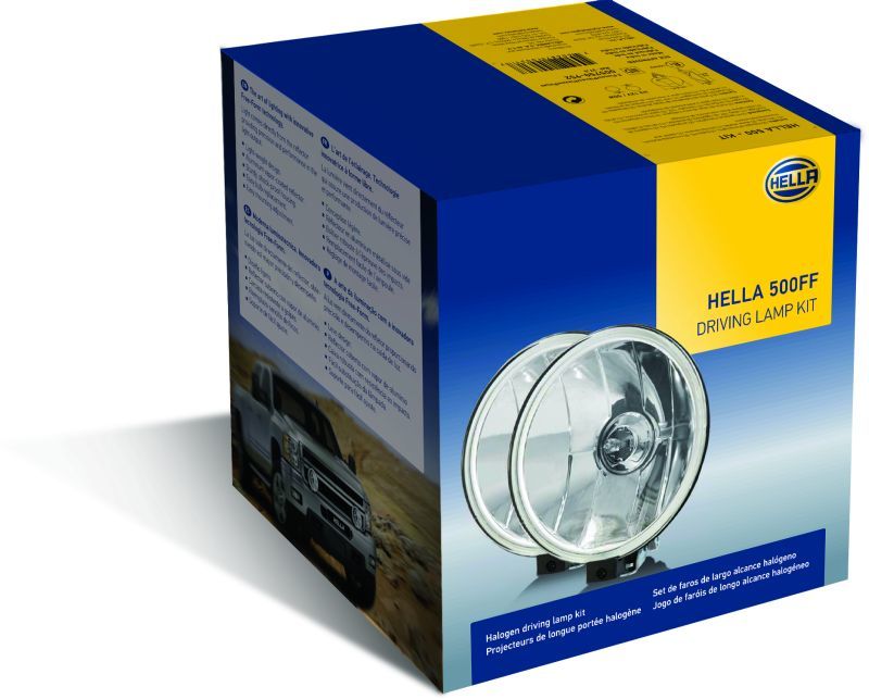 Hella 500FF 12V/55W Halogen Driving Lamp Kit 5750941