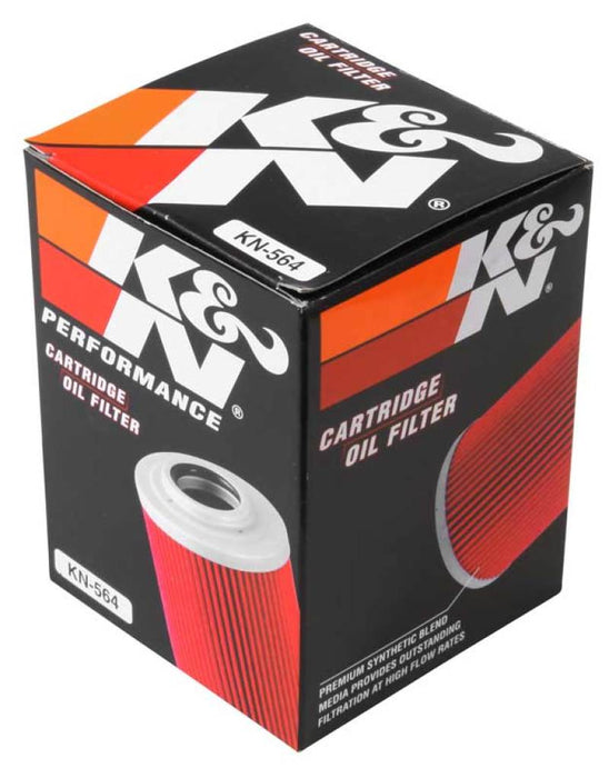 K&N Motorcycle Oil Filter: High Performance, Premium, Designed to be used with Synthetic or Conventional Oils: Fits Select Can-Am Vehicles, KN-564