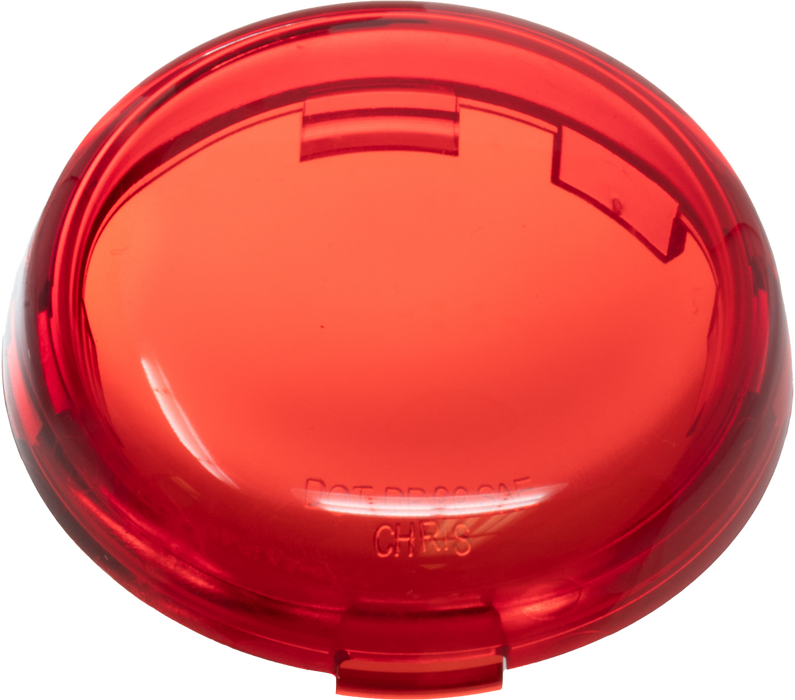 Letric Lighting Co. LLC-2R 2in. Bullet Turn Signal Lens - Red