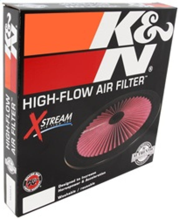 K&N X-Stream Top Filter X-Stream 14in OD Blue 66-1401XB