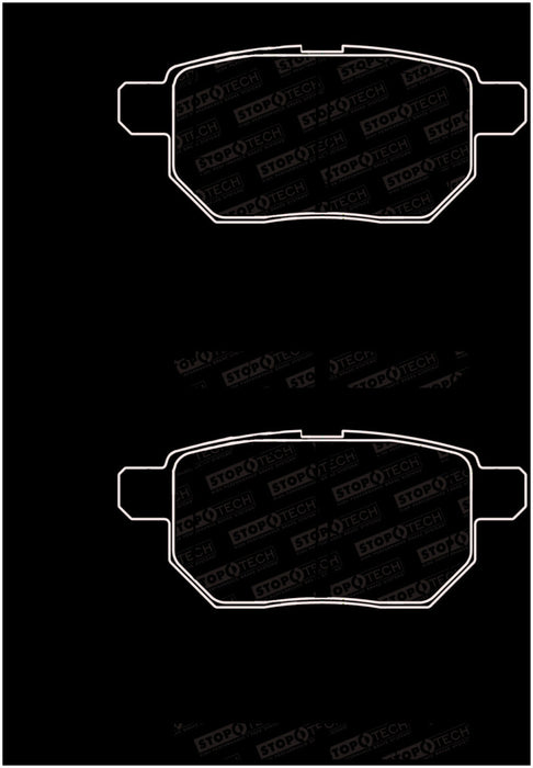 StopTech Street Brake Pads Rears 308.1354