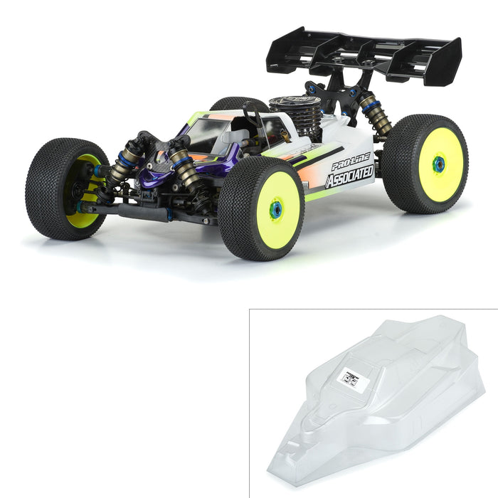 Pro-Line Racing Axis Clr Bdy AE RC8B3.2 & RC8B3.2e w/LCG Battery PRO355400 Car/Truck Bodies wings & Decals