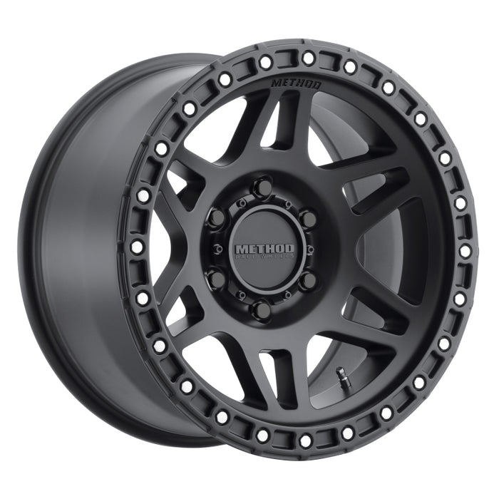 Method MR312 17x8.5 0mm Offset 6x120 67mm CB Matte Black Wheel MR31278562500