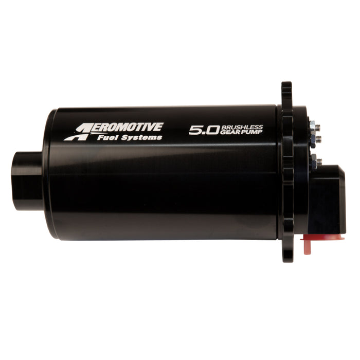 Aeromotive Brushless Spur Gear Fuel Pump w/TVS Controller Universal In-Tank 90 Deg 5gp 19322